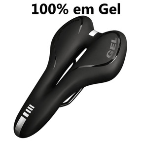 Selim de Bicicleta em Gel Riderace - Pedal Trek