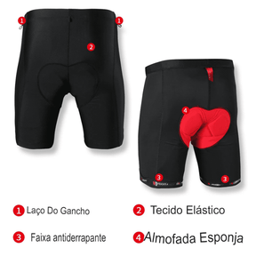 Short Ciclismo Masculino Mtb