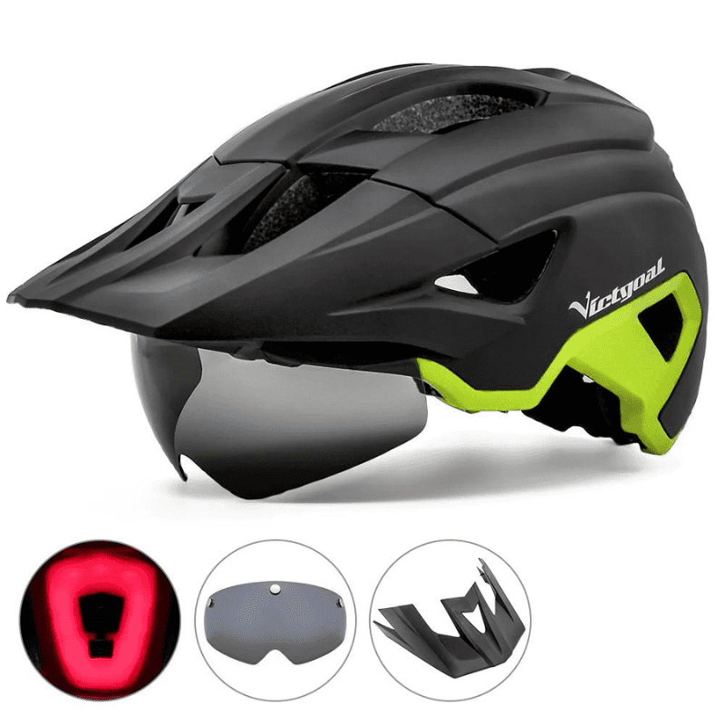 Capacete Ciclismo Mtb em LED