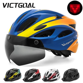 Capacete de Ciclismo com LED - VICTGOAL