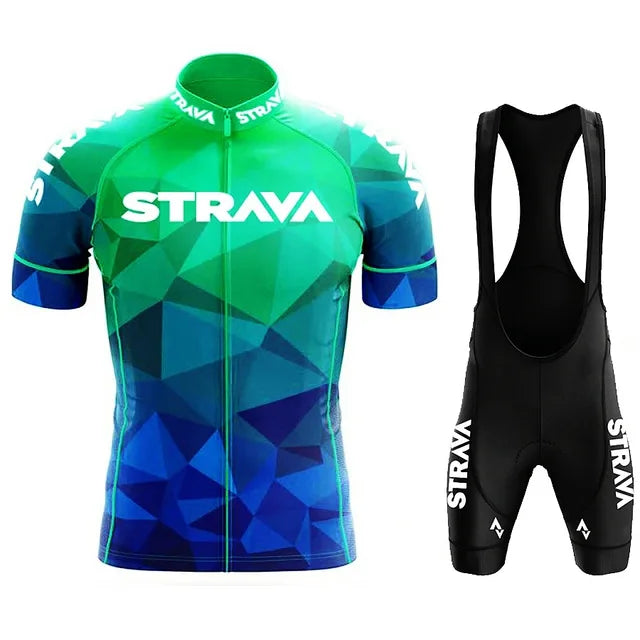 Conjunto de Ciclismo Masculino Strava