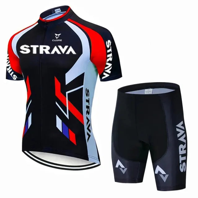 Conjunto de Ciclismo Masculino Strava Performance