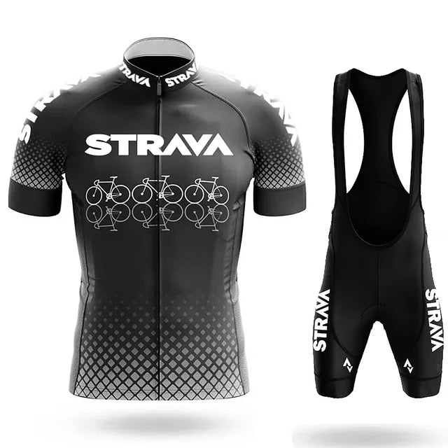 Conjunto de Ciclismo Masculino Strava