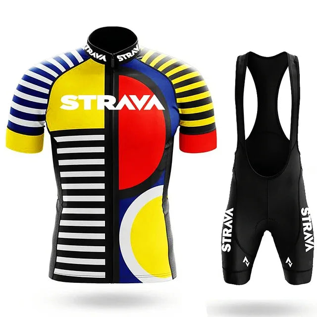 Conjunto de Ciclismo Masculino Strava