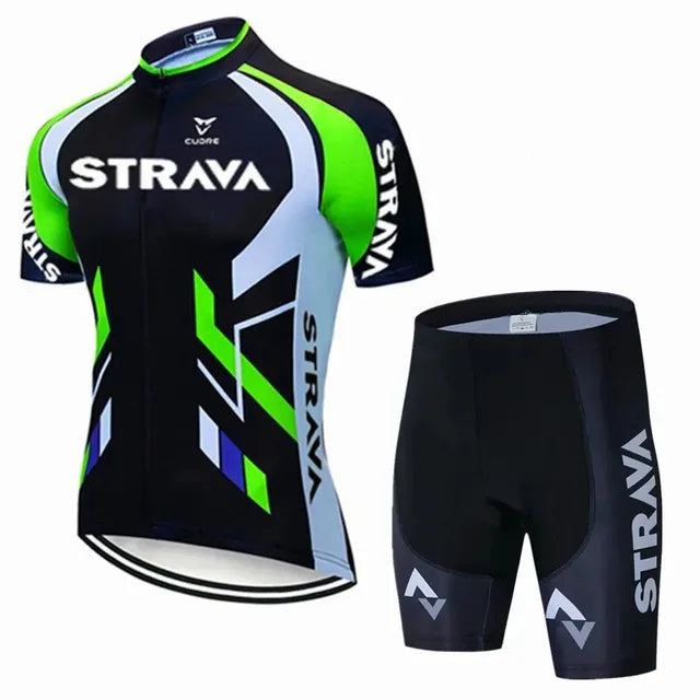 Conjunto de Ciclismo Masculino Strava Performance