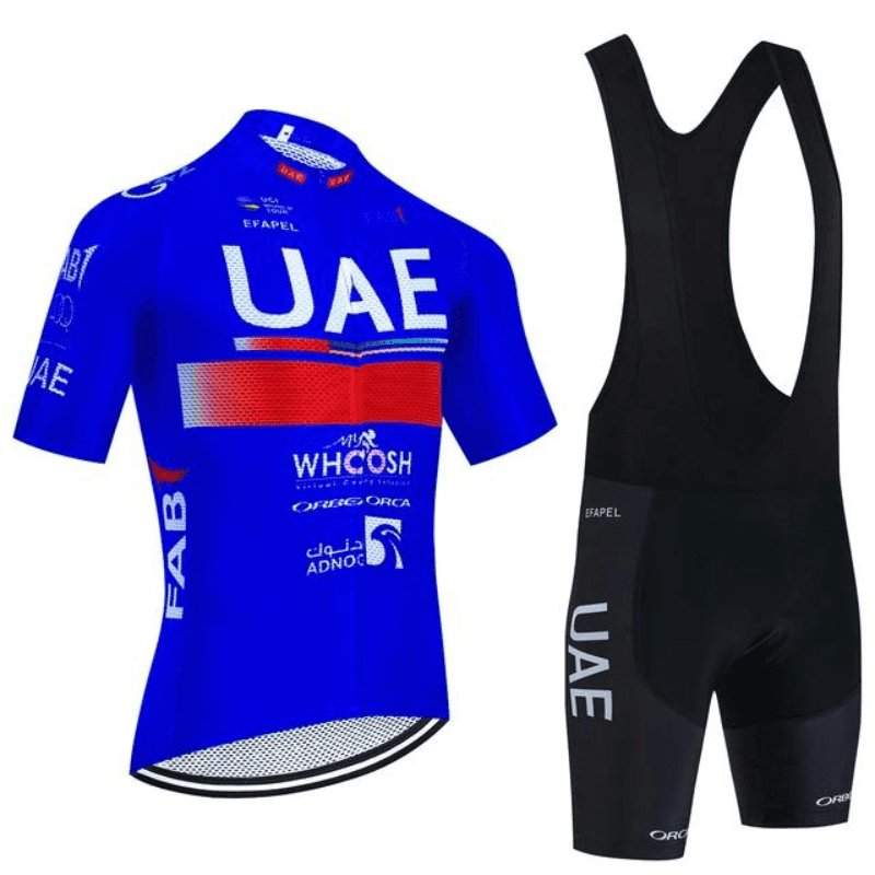 Bretelle Conjunto UAE Trek Masculino - Pedal Trek