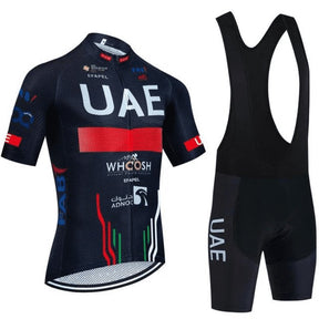 Bretelle Conjunto UAE Trek Masculino - Pedal Trek